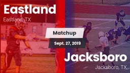 Matchup: Eastland vs. Jacksboro  2019