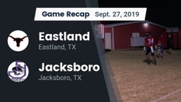 Recap: Eastland  vs. Jacksboro  2019