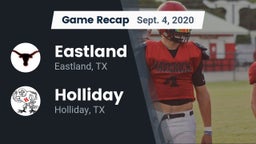 Recap: Eastland  vs. Holliday  2020