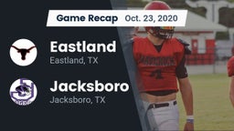 Recap: Eastland  vs. Jacksboro  2020