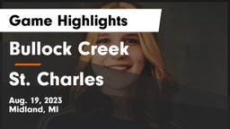 Bullock Creek  vs St. Charles  Game Highlights - Aug. 19, 2023