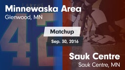 Matchup: Minnewaska Area vs. Sauk Centre  2016