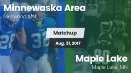 Matchup: Minnewaska Area vs. Maple Lake  2017