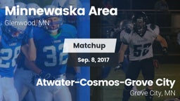 Matchup: Minnewaska Area vs. Atwater-Cosmos-Grove City  2017