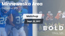 Matchup: Minnewaska Area vs. B O L D  2017