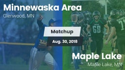 Matchup: Minnewaska Area vs. Maple Lake  2018