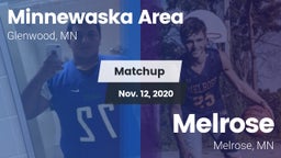 Matchup: Minnewaska Area vs. Melrose  2020