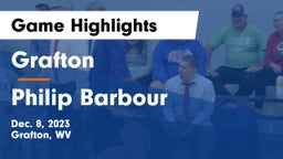 Grafton  vs Philip Barbour  Game Highlights - Dec. 8, 2023