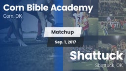 Matchup: Corn Bible Academy vs. Shattuck  2017