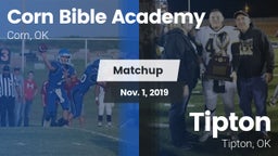 Matchup: Corn Bible Academy vs. Tipton  2019