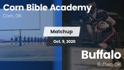 Matchup: Corn Bible Academy vs. Buffalo  2020