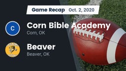 Recap: Corn Bible Academy  vs. Beaver  2020