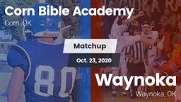 Matchup: Corn Bible Academy vs. Waynoka  2020