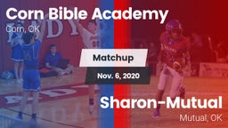 Matchup: Corn Bible Academy vs. Sharon-Mutual  2020