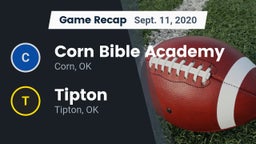 Recap: Corn Bible Academy  vs. Tipton  2020