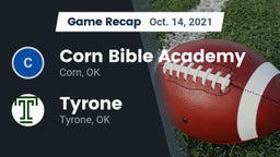 Recap: Corn Bible Academy  vs. Tyrone  2021