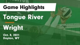 Tongue River  vs Wright  Game Highlights - Oct. 8, 2021