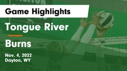 Tongue River  vs Burns  Game Highlights - Nov. 4, 2022