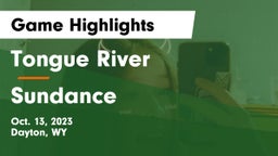 Tongue River  vs Sundance  Game Highlights - Oct. 13, 2023