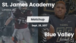 Matchup: St. James Academy vs. Blue Valley  2017