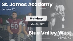 Matchup: St. James Academy vs. Blue Valley West  2017