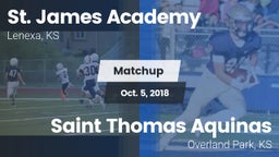 Matchup: St. James Academy vs. Saint Thomas Aquinas  2018