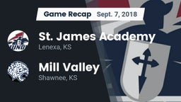 Recap: St. James Academy  vs. Mill Valley  2018