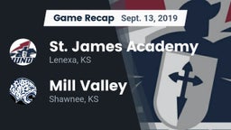 Recap: St. James Academy  vs. Mill Valley  2019