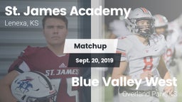 Matchup: St. James Academy vs. Blue Valley West  2019