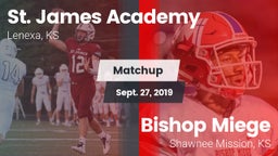 Matchup: St. James Academy vs. Bishop Miege  2019