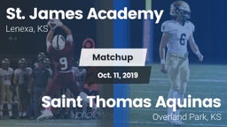 Matchup: St. James Academy vs. Saint Thomas Aquinas  2019