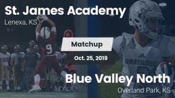 Matchup: St. James Academy vs. Blue Valley North  2019