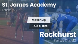 Matchup: St. James Academy vs. Rockhurst  2020