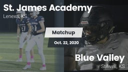 Matchup: St. James Academy vs. Blue Valley  2020