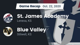 Recap: St. James Academy  vs. Blue Valley  2020