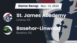 Recap: St. James Academy  vs. Basehor-Linwood  2020