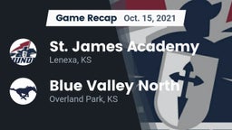 Recap: St. James Academy  vs. Blue Valley North  2021