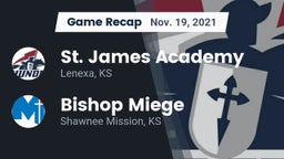 Recap: St. James Academy  vs. Bishop Miege  2021