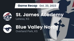 Recap: St. James Academy  vs. Blue Valley North  2023
