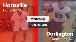 Matchup: Hartsville vs. Darlington  2016