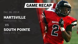 Recap: Hartsville  vs. South Pointe  2014