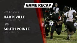 Recap: Hartsville  vs. South Pointe  2016