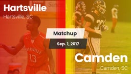 Matchup: Hartsville vs. Camden  2017