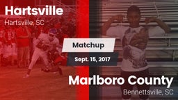 Matchup: Hartsville vs. Marlboro County  2017