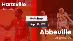 Matchup: Hartsville vs. Abbeville  2017