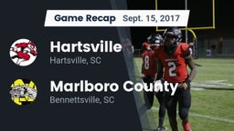 Recap: Hartsville  vs. Marlboro County  2017
