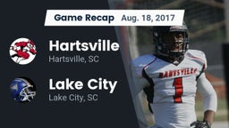 Recap: Hartsville  vs. Lake City  2017