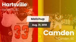 Matchup: Hartsville vs. Camden  2018