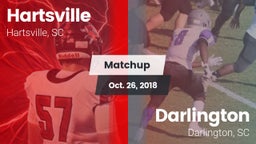 Matchup: Hartsville vs. Darlington  2018