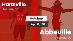 Matchup: Hartsville vs. Abbeville  2019